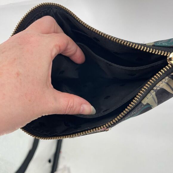 Kate Spade New York Womens Crossbody Bag Wilson Road Botanical Black One Size - Picture 9 of 16